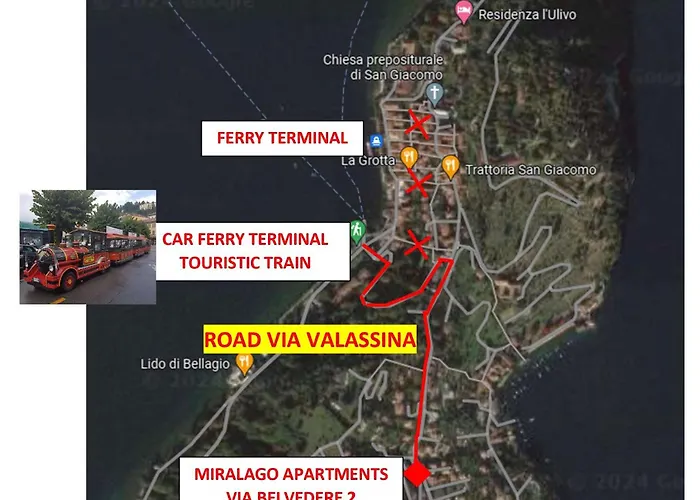 Miralago Rosa View * בלאג'יו